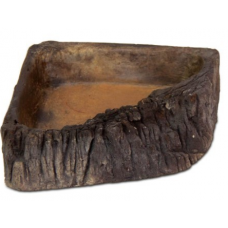 Terrarium Corner Bowl TPC-04W Ceramic Nature