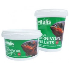 Vitalis Cichlid Carnivore Pellets (4mm) - Vários Tamanhos