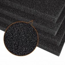 Black Coarse Filter Foam - 50x50x5cm