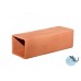 Tocas rectangulares vermelhas